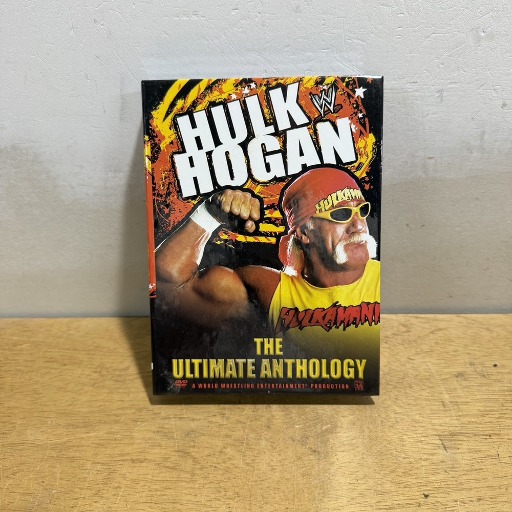 WWE Hulk Hogan The Ultimate Anthology DVD 4 Disc Box Set 2006 NTSC Wrestling